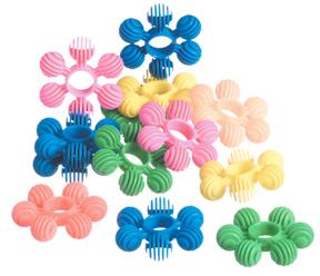 Bird & Small Pet Toy Parts - Plastic Building Stars