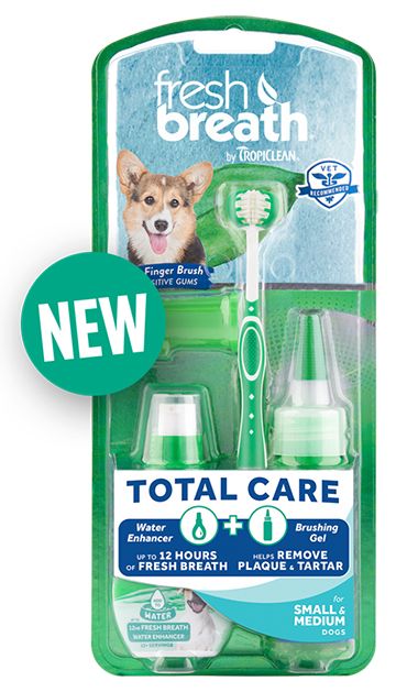 TropiClean Fresh Breath Total Care Kit
