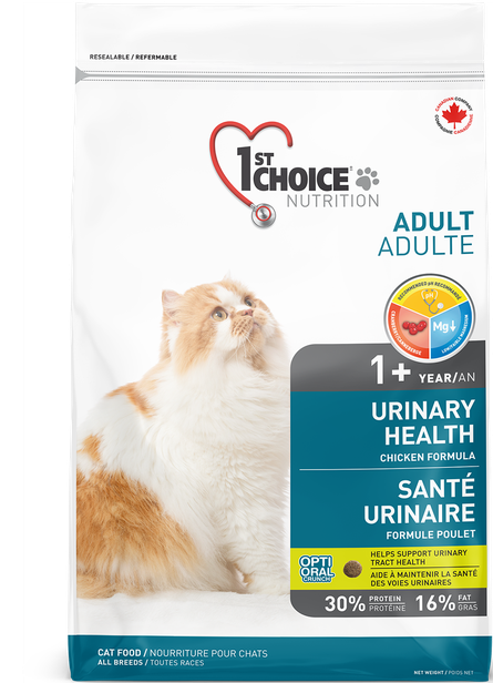 1st Choice Urinary Health Adult Cat Food Chicken Formula