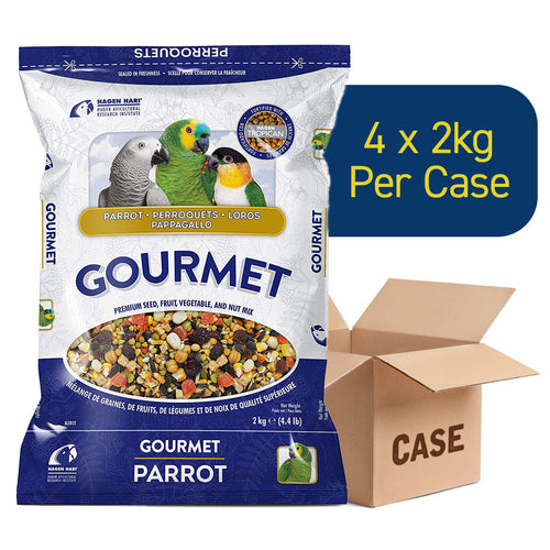 Multi-Bag Bundle - Hagen Gourmet Premium Parrot Seed Mix 2kg x 4 🍁