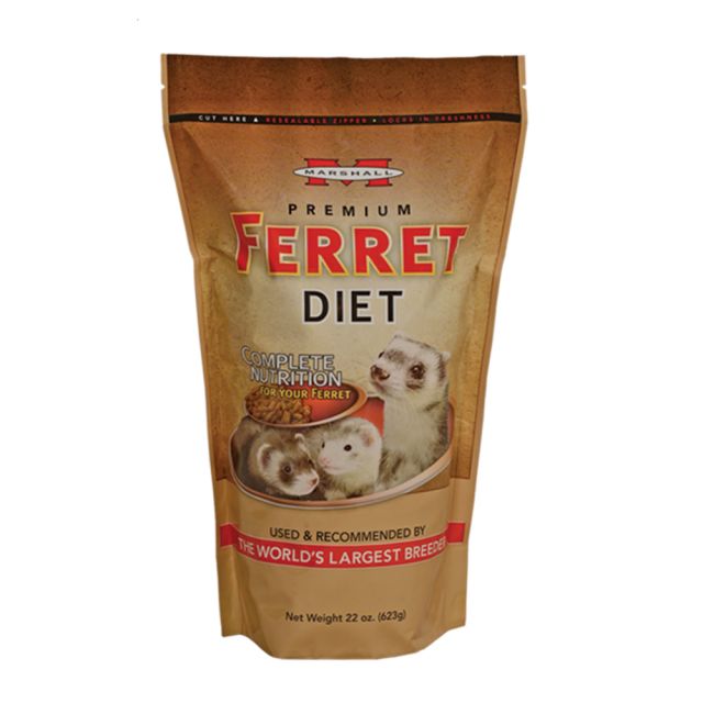 Marshall Premium Ferret Diet 22 oz - Exotic Wings and Pet Things