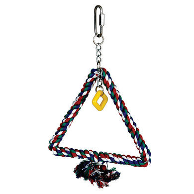 Featherland Paradise Cotton Triangle Parrot Swing
