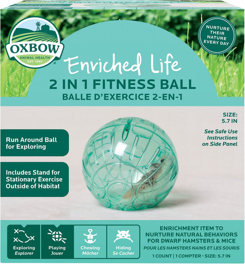 Oxbow Enriched Life 2 in 1 Fitness Ball
