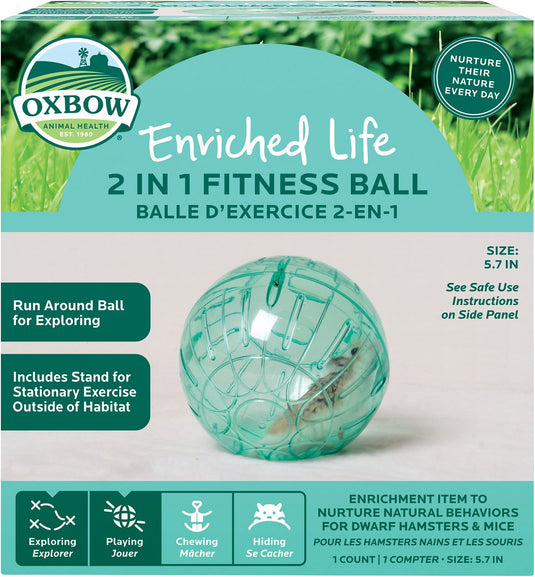 Oxbow Enriched Life 2 in 1 Fitness Ball