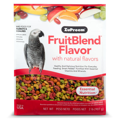 ZuPreem FruitBlend Daily Nutrition Parrot & Conure Pellet
