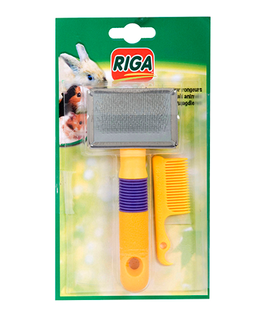 Riga Slicker Detangler for Small Animals - Exotic Wings and Pet Things