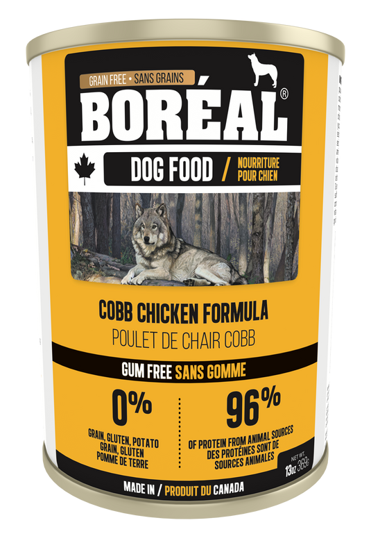 BORÉAL Cobb Chicken Formula Canned Dog Food 12x369g 🍁