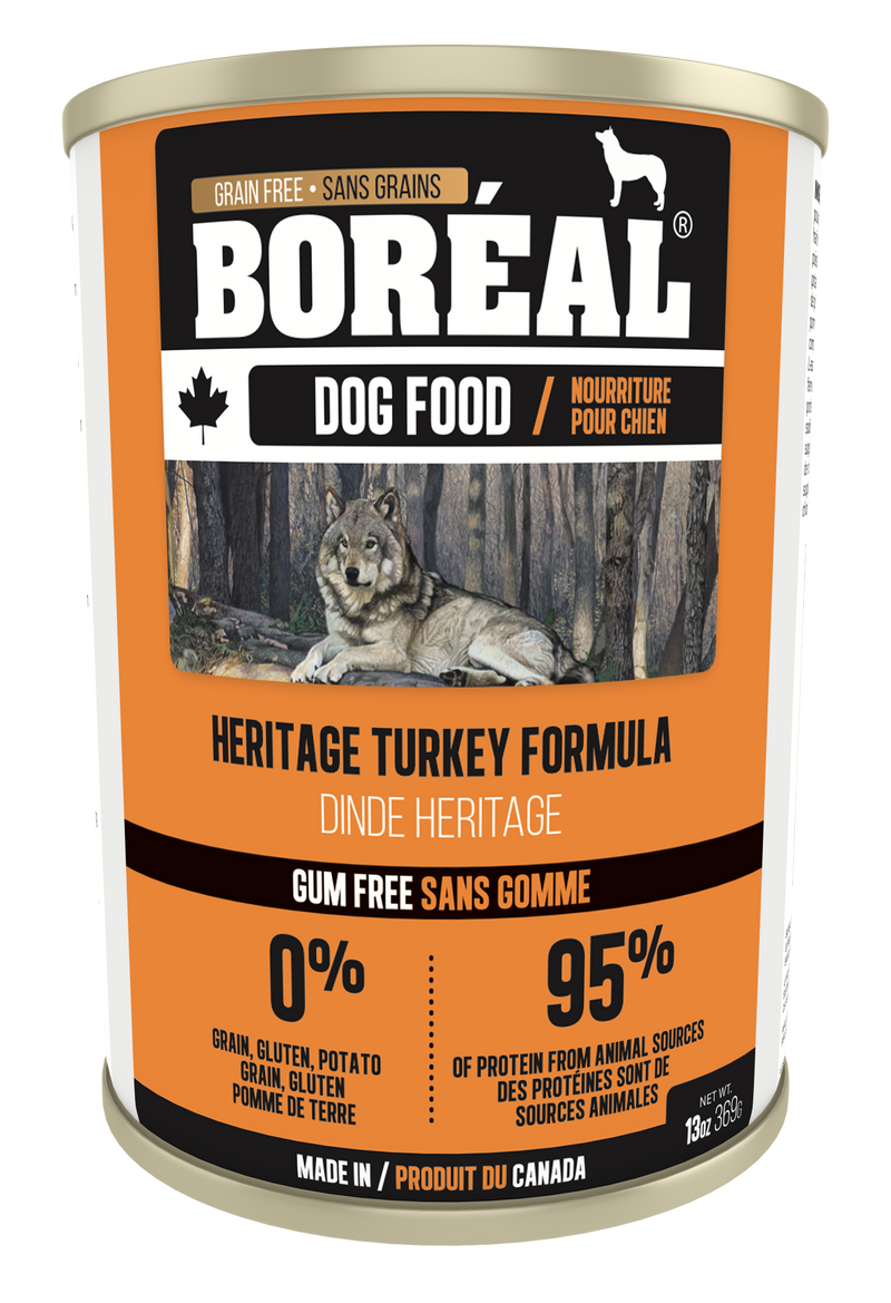 BORÉAL Heritage Turkey Formula for Dogs 12x369g