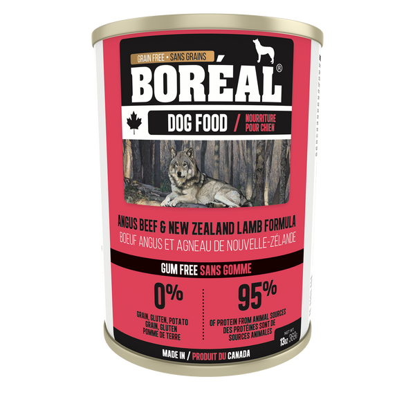 BORÉAL Angus Beef & New Zealand Lamb Formula Dog Food 12x369g
