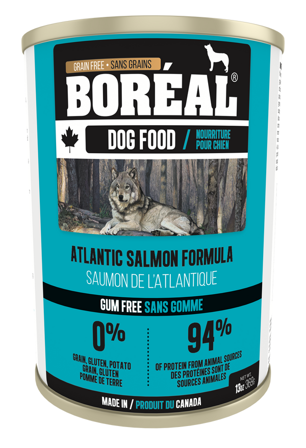 BORÉAL Atlantic Salmon Formula Dog Food 12x369g