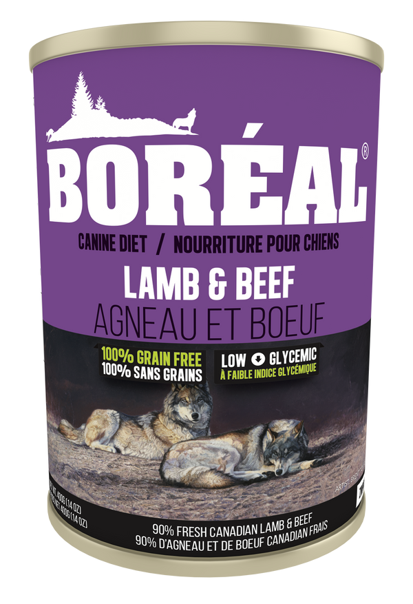 BORÉAL  BIG BEAR Lamb & Beef Dog Food 12x690g