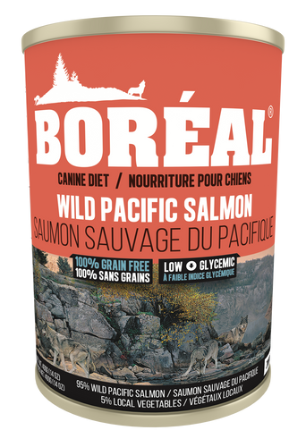 BORÉAL Big Bear Wild Pacific Salmon Wet Dog Food 12x690g 🍁