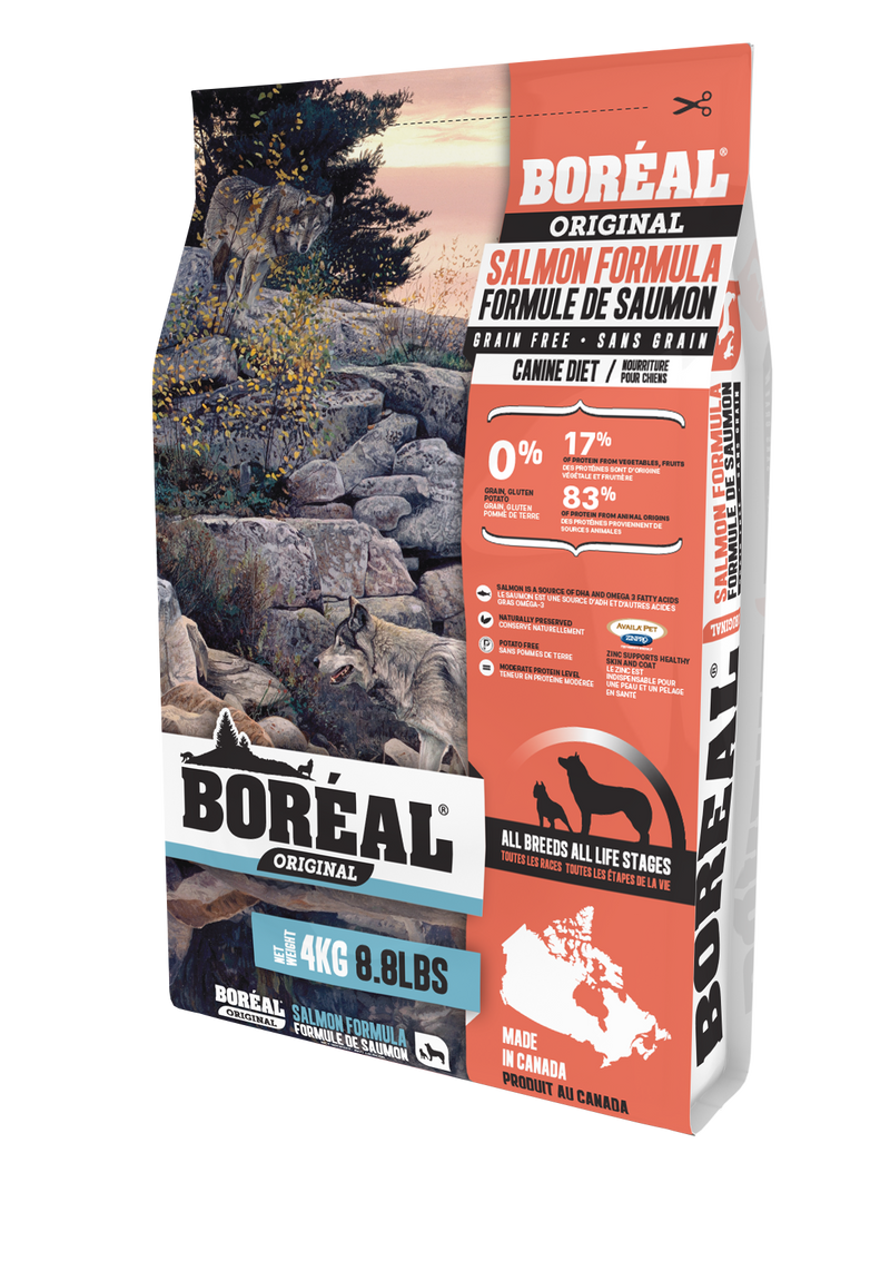 BORÉAL Original Grain Free Dog Food - Salmon 🍁

