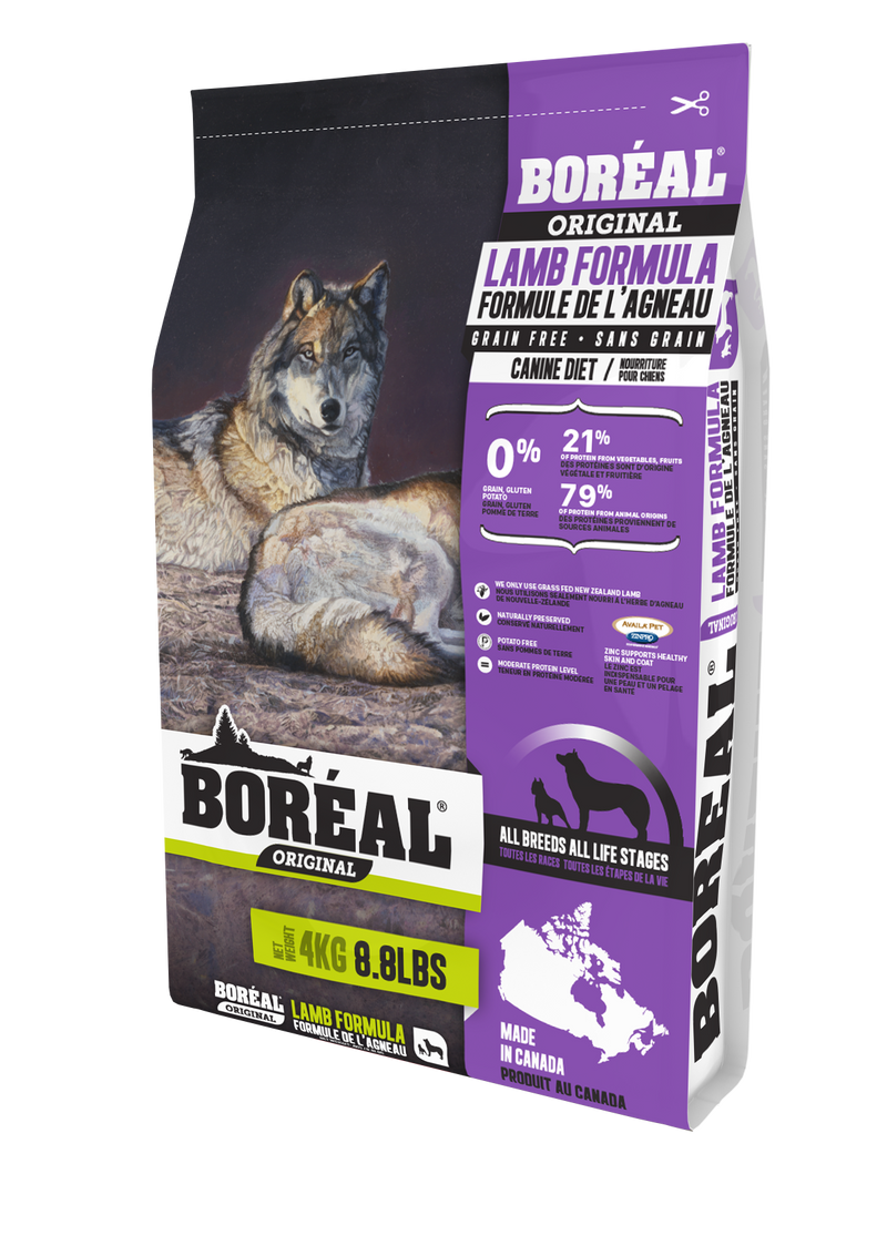 BORÉAL Original Grain Free Dog Food - Lamb