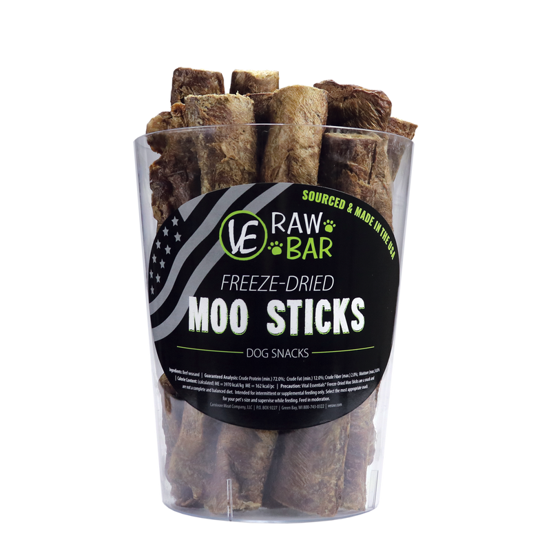 Load image into Gallery viewer, Vital Essentials RAW BAR Freeze-Dried Moo Sticks - 20 Count
