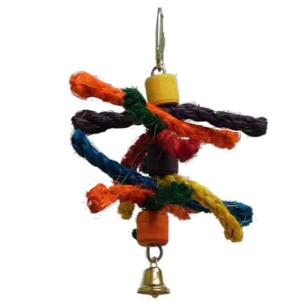 Zoo-Max Tournicotti Parrot Preening Toy (XS-LG) - 379