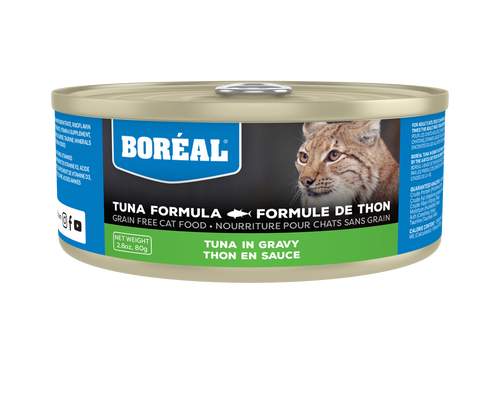 BORÉAL Red Tuna in Gravy Wet Cat Food 🍁