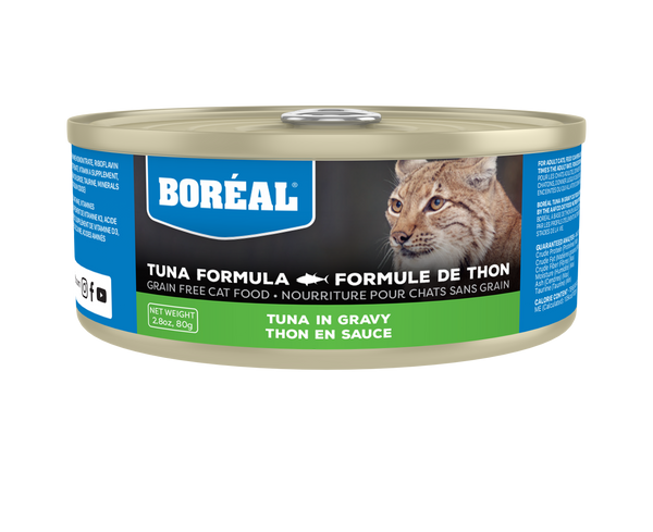 BORÉAL Red Tuna in Gravy Wet Cat Food