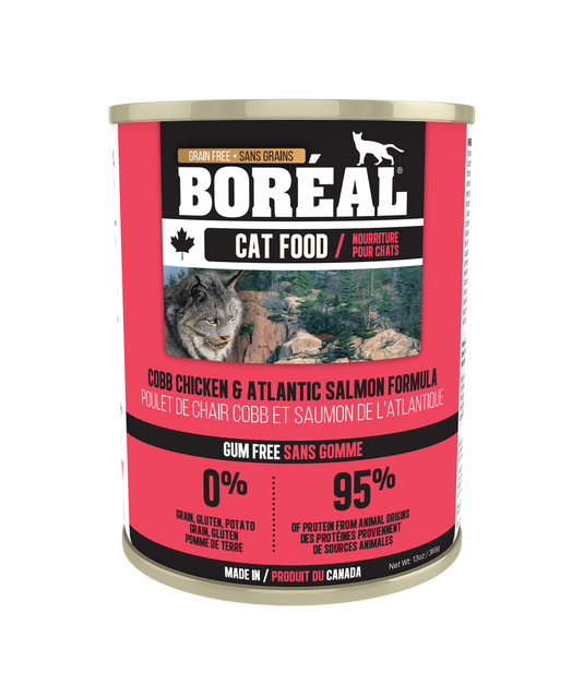 BORÉAL Cobb Chicken and Atlantic Salmon Cat Food 🍁