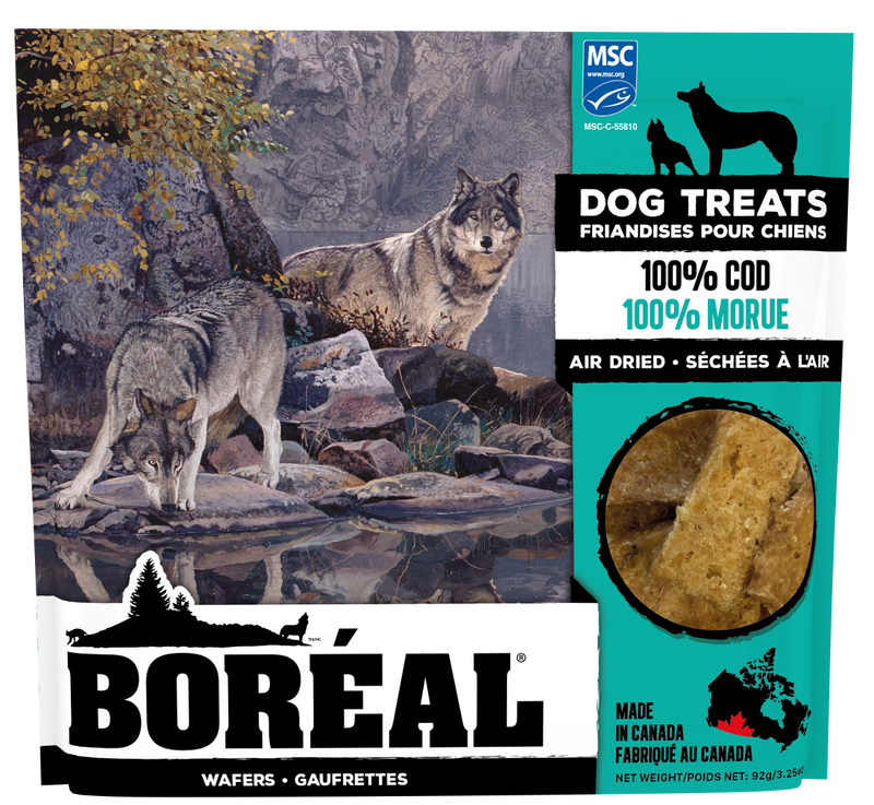 Boréal 100% Cod Wafers Dog Treat