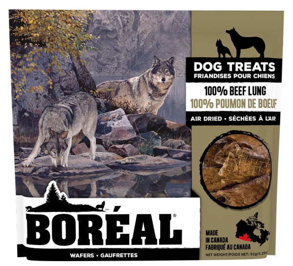 Boréal 100% Beef Lung Wafers Dog Treat
