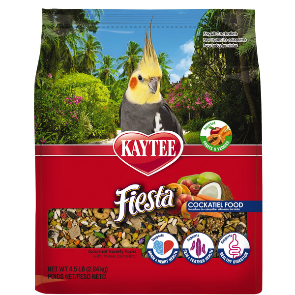 Kaytee Fiesta Cockatiel Seed Mix - Exotic Wings and Pet Things