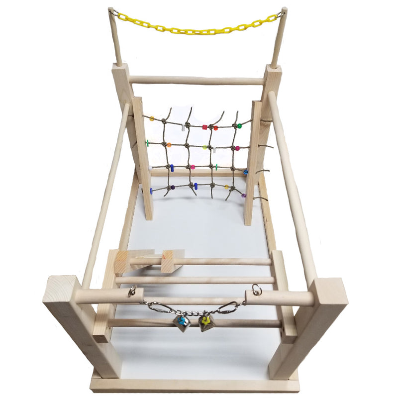 Billy Bird Toys Table Top Small Parrot Play Gym - 4444 🍁
