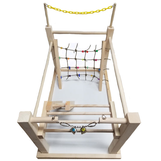 Billy Bird Toys Table Top Small Parrot Play Gym - 4444 🍁