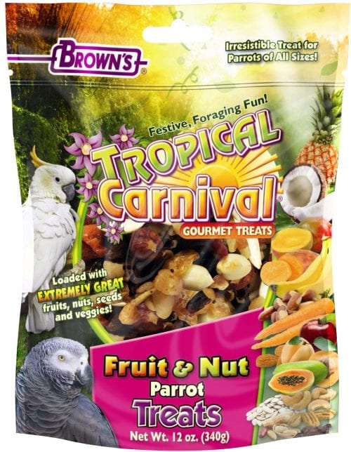 Brown's Tropical Carnival Fruit & Nut Bird Treat