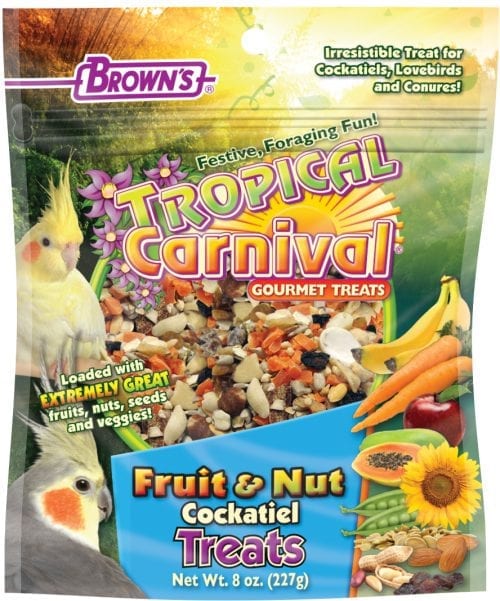 Brown's Tropical Carnival Fruit & Nut Bird Treat