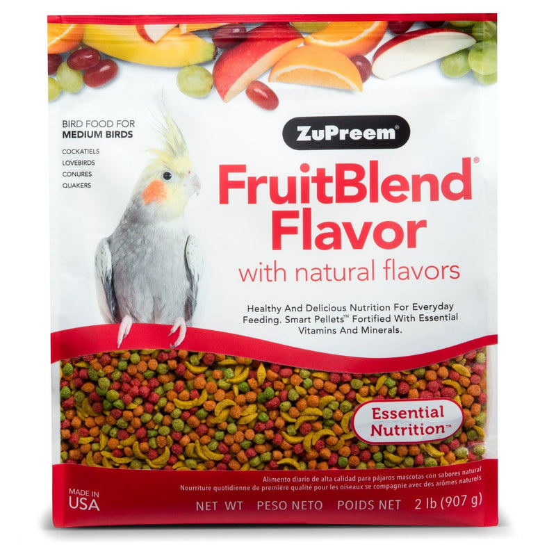 ZuPreem FruitBlend Daily Nutrition Medium Bird Pellet