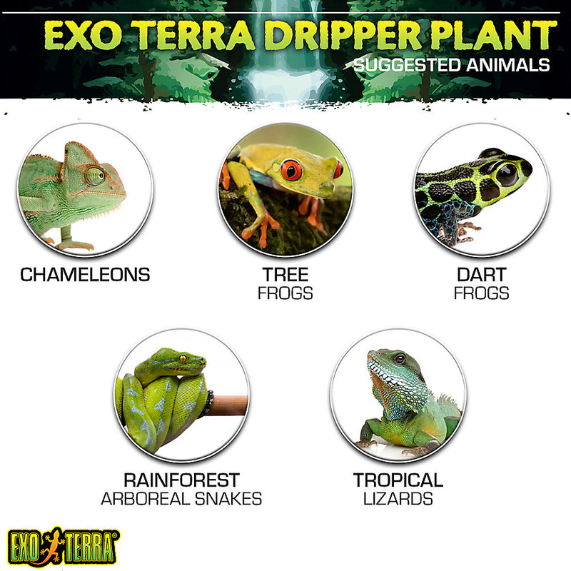 Exo Terra Reptile Dripper Plant System - Small / Large
