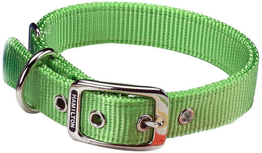 Hamilton Double Thick Nylon Collar w Buckle - Sherbet Series 1