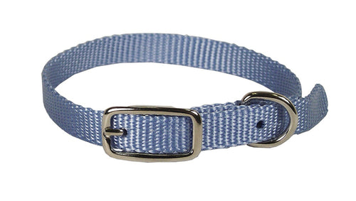 Hamilton Single Thick Nylon Collar w Buckle - Sherbet Series 3/8