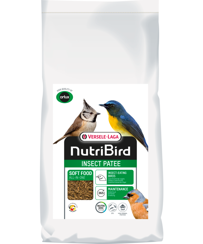 NutriBird Insect Patee - Complete feed for all insect-eating birds
