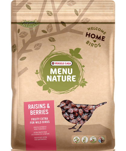 Versele-Laga Menu Nature Raisin & Berry Mix - Fruity Extra
