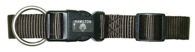 Hamilton Adjustable Nylon Collar - Earth Tone Series