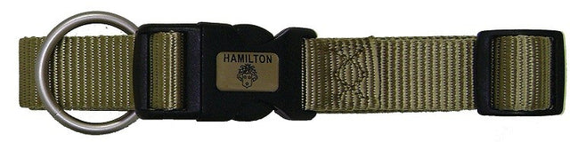 Hamilton Adjustable Nylon Collar - Earth Tone Series
