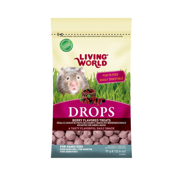 Living World Hamster Fieldberry Flavour Treat Drop - 60306