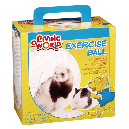 Living World Exercise Ball Small Pet with Stand SM - MED -LG