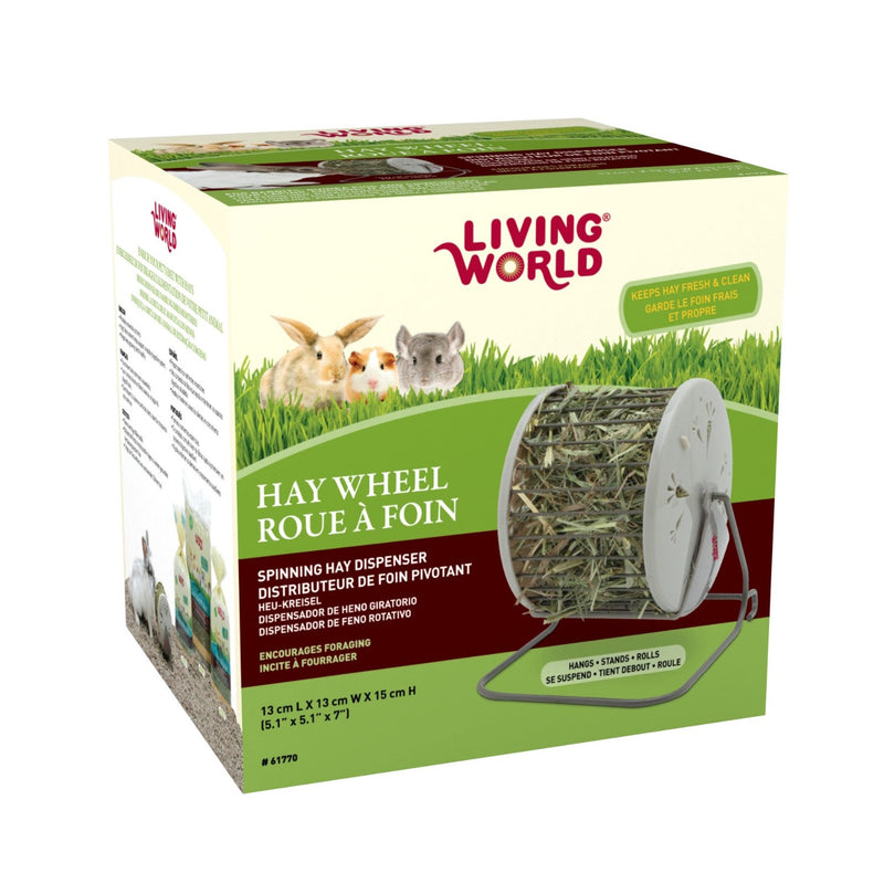Living World Make it Easy Hay Wheel Small Pet - 61770

