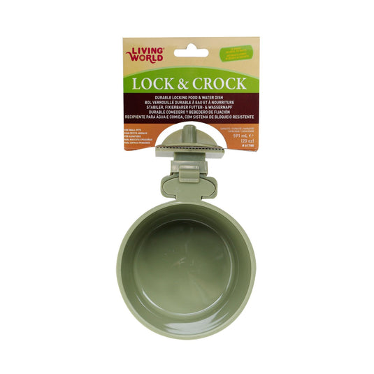 Living World Small Pet Lock & Crock Dish