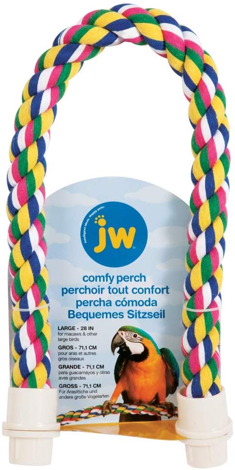 JW Comfy Rope Perch Large - Exotic Wings and Pet Things
