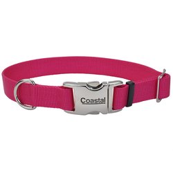 Adjustable Dog Collar with Metal Buckle