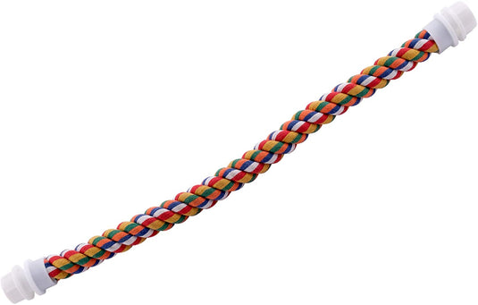 Living World Multi-Coloured Cotton Large Parrot Perch - 1 ³⁄₁₆" Dia.