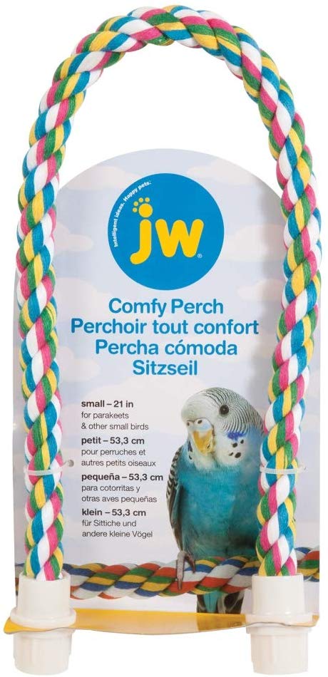JW Comfy Rope Perch Small - Exotic Wings and Pet Things