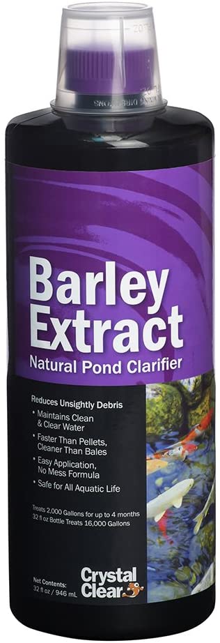 Crystal Clear Barley Extract Natural Pond Clarifier
