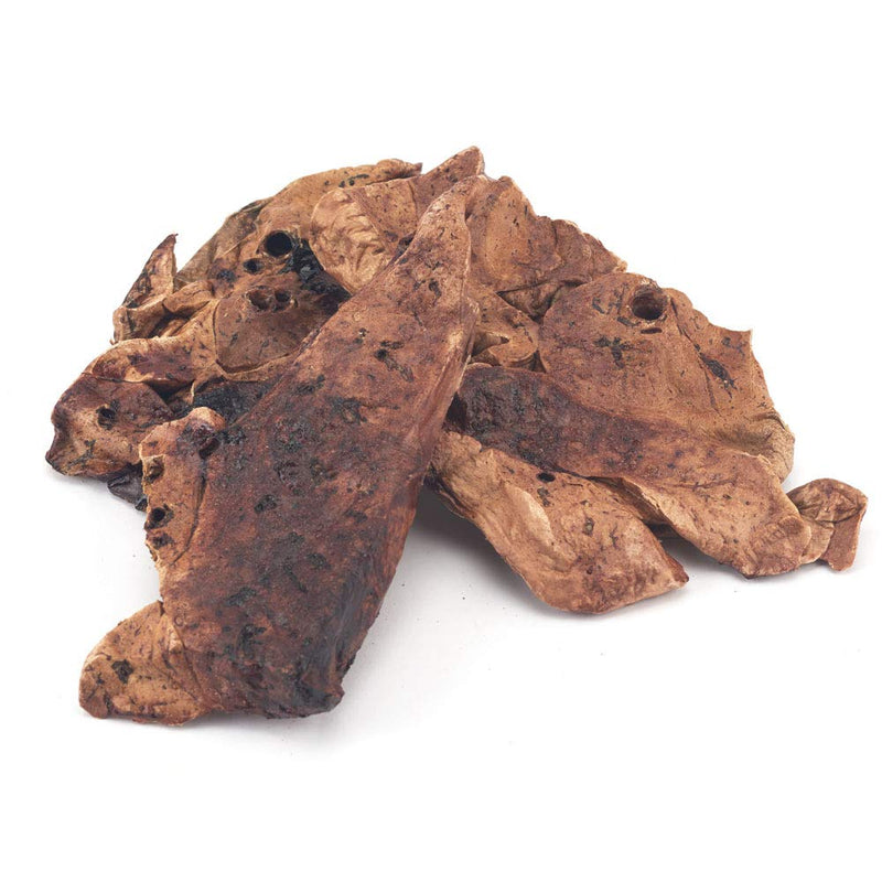 Pet Center Lamb Crunchys Raw Dehydrated Lamb Lungs 8oz - Exotic Wings and Pet Things
