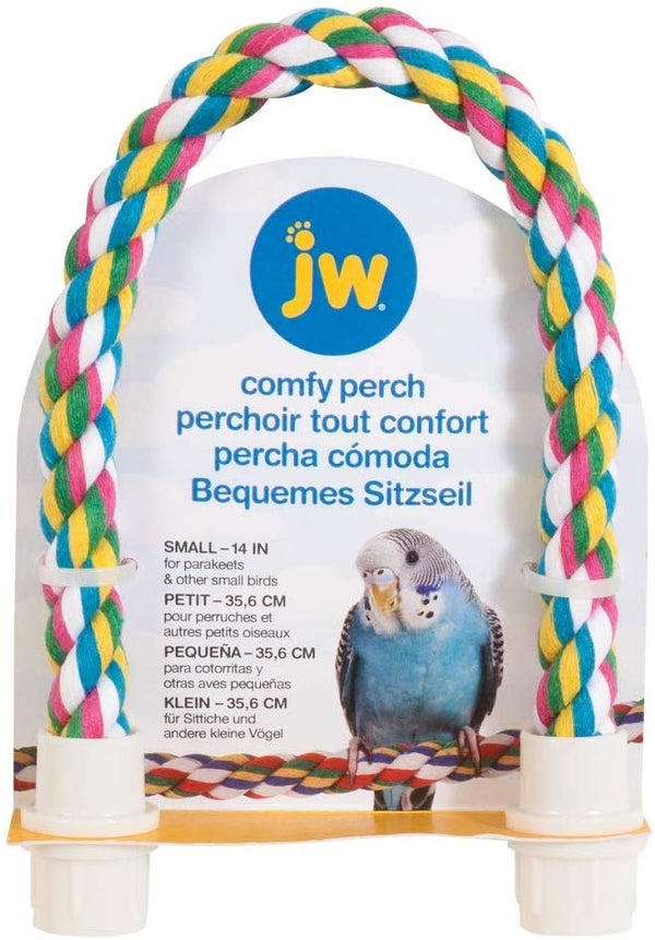 JW Comfy Rope Perch Small - Exotic Wings and Pet Things