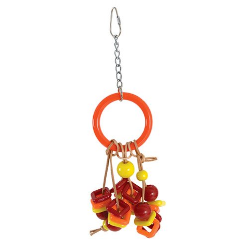 Tug A Ring Small Parrot Enrichment Toy